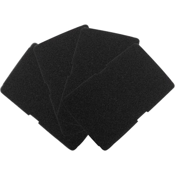 Sett med 4 tørketrommelfiltre for Beko Grundig Blomberg ElektraBregenz 2964840100 - Til tørketromler - Varmepumpe - 240 x 155 x 11 mm