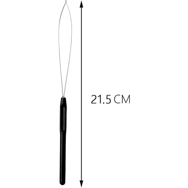 Hår Extensions Loop Needle Threader, Hår Extensions Verktyg, Micro