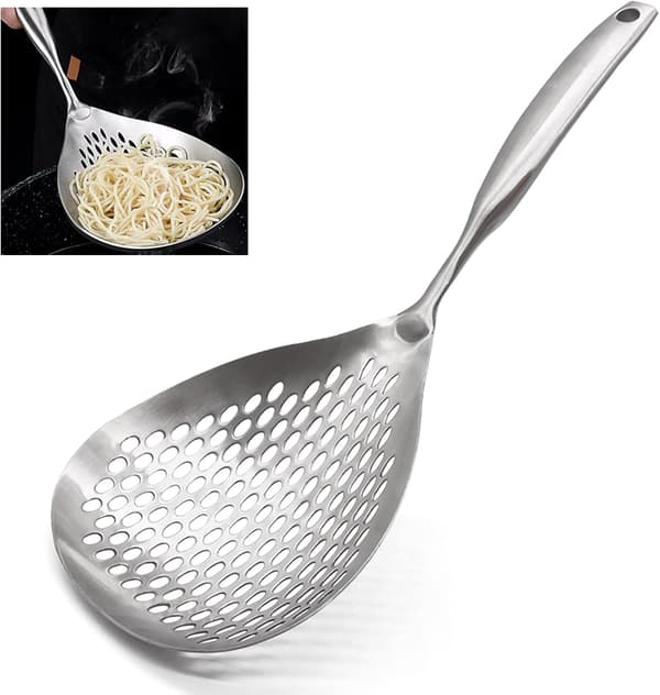 Rustfrit stål si med hulske