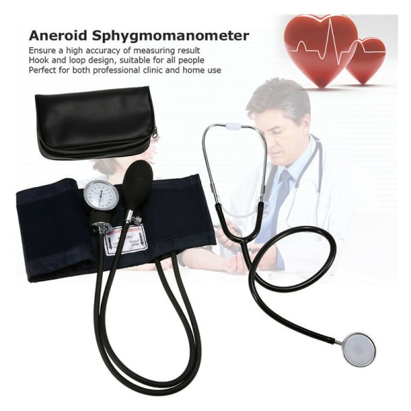 Aneroid Sfygmomanometer Medicinsk manuell Sphygmomanometer Arm Sphy