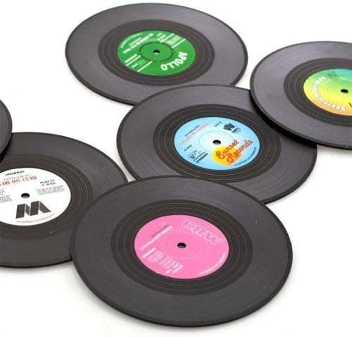 Spinning Hat Retro Vinyl-plade Underlag