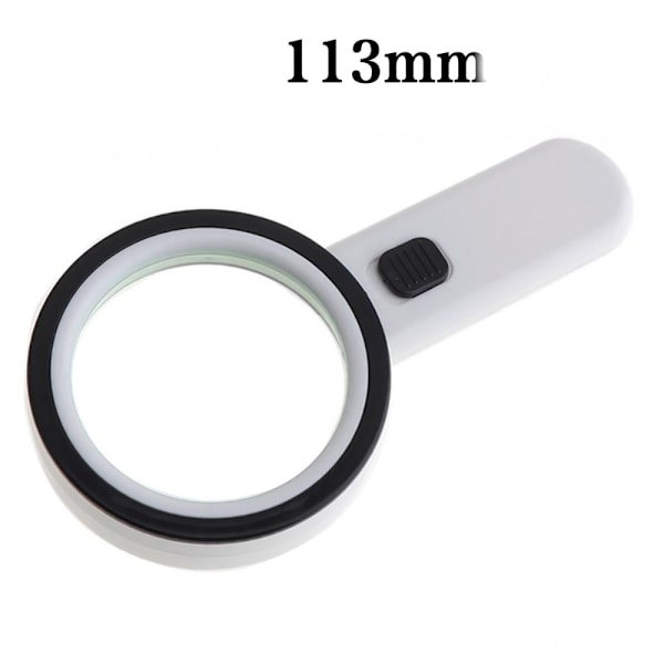 10-kertainen lukusuurennus LED-valolla - Valoisa lukusuurennus