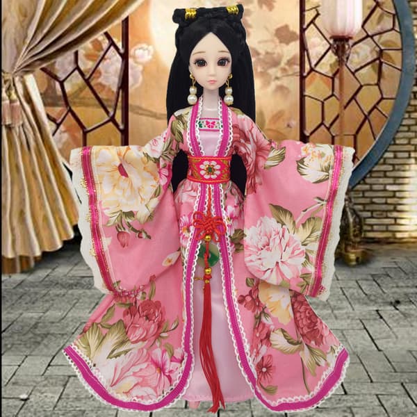 4 delar 30CM Barbie dockkläder och kläder