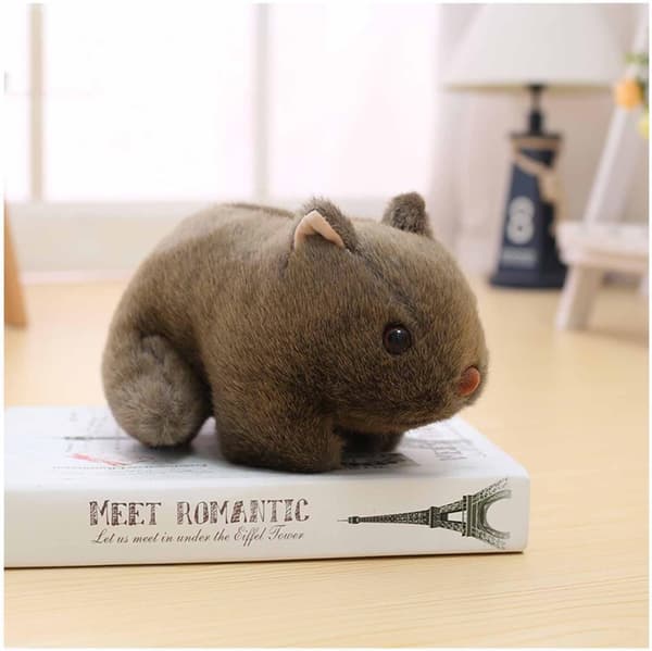 Simuloitu marsupilamppu nukke pehmolelu hamsteri wombat nukke lapset