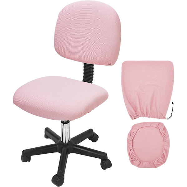 Rosa stretchig kontorsstolsskydd tjockt kontorsstolsskydd kontorsstolsskydd datorsstolsskydd universellt kontorsstolsskydd (2 st/set, rosa)
