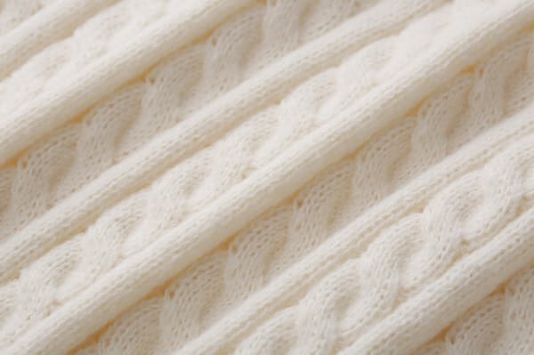 Vinter langærmet bomuldsfiskesnøre rund hals sweater