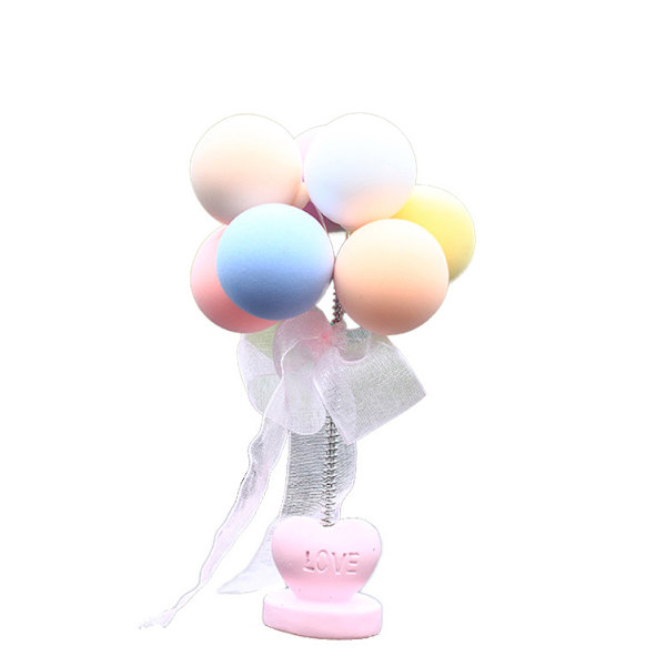 3-delad kärleksmakaron vår gunga ballong reklamgåva