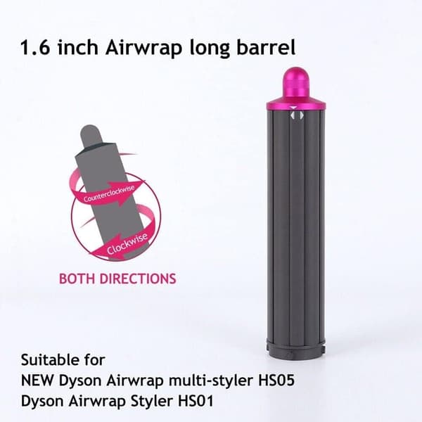 40 mm pitkät kiharat Dyson Airwrap Styler HS -laitteeseen