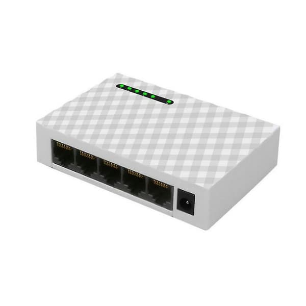 1000m Desktop-netværksswitch Rj45 Ethernet 5-port hub til computerhjem Mo