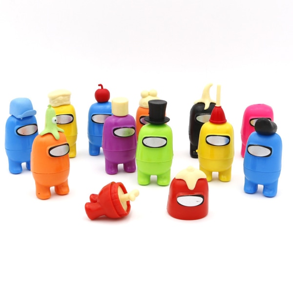 Pack Among Us Crewmate -hahmot Mystery Bag S2 monivärinen 12 kpl