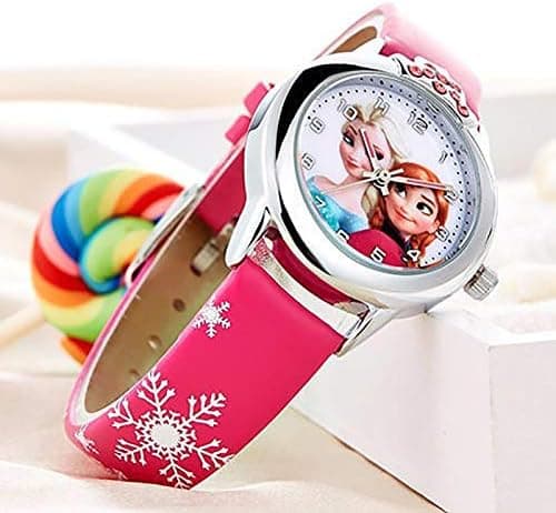Frozen Snowflake Elsa ja Anna Lasten Kello, Punainen