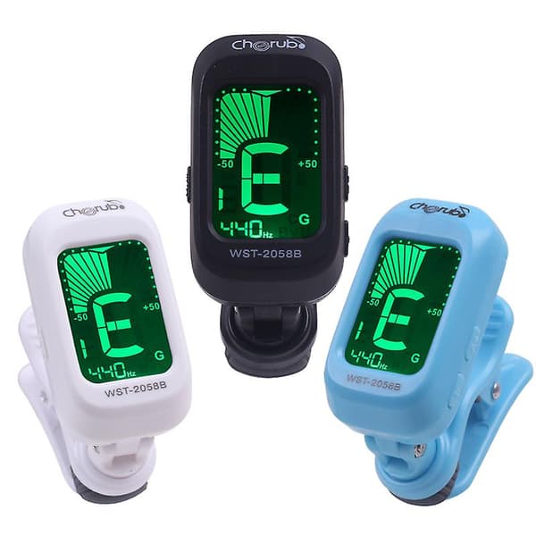 Akustisk guitar tuner violin ukulele Ribes elektronisk tuner, sort