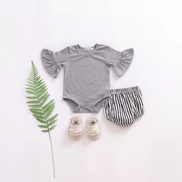 Unisex-vauvan lyhythihainen body, monipakkaus, 3 settiä (90 cm)