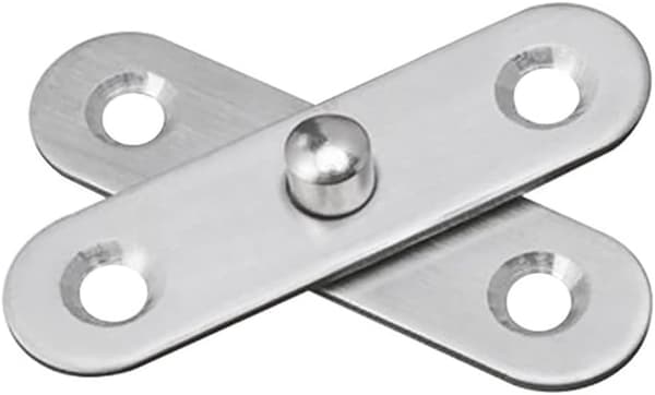 6PCS roterende dørpivot akse roterende rustfritt stål dørhengsel sentral