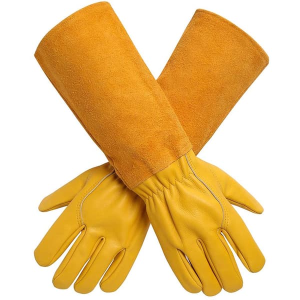 Kvinder/Mænd Havearbejde Handsker Rose Trim Torn og Snit Resistente Lange