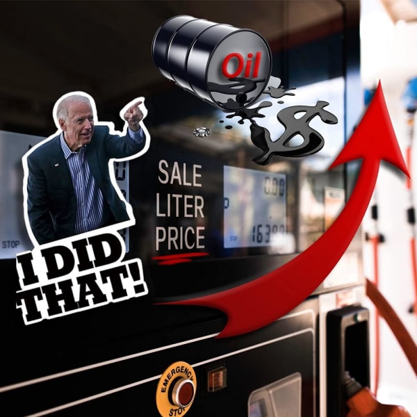 100 I Did That Biden-klistermärken, Biden I Did That-klistermärken, roliga I Did That-klistermärken
