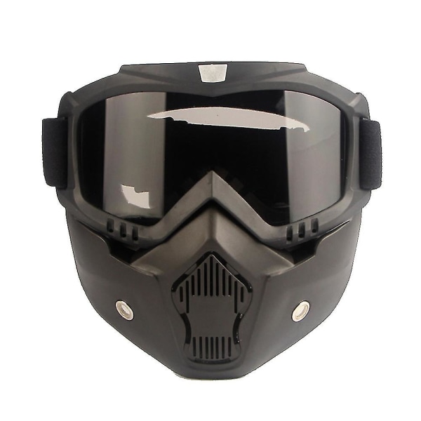 Taktisk Airsoft Mask Paintball Full Face Skyddande Masker Säkerhet