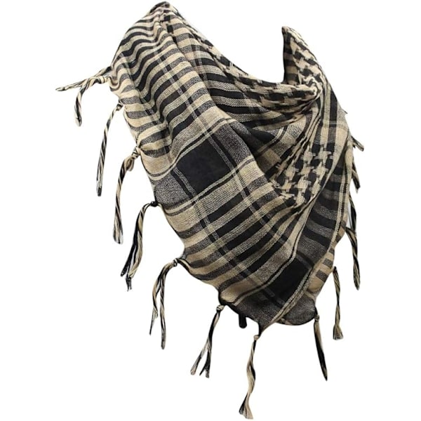 Herrar Bomulls Militär Shemagh Hals Öken Taktisk Huvud Wrap Keffiyeh Scarves