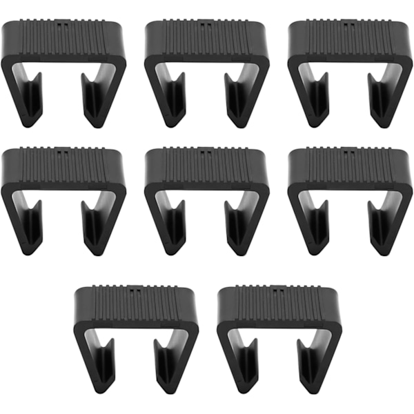 Pakke med rattan møbelclips, fletstol fastgørelser, udendørs møbelclips, terrasse sofa clips, sektionsforbindelser