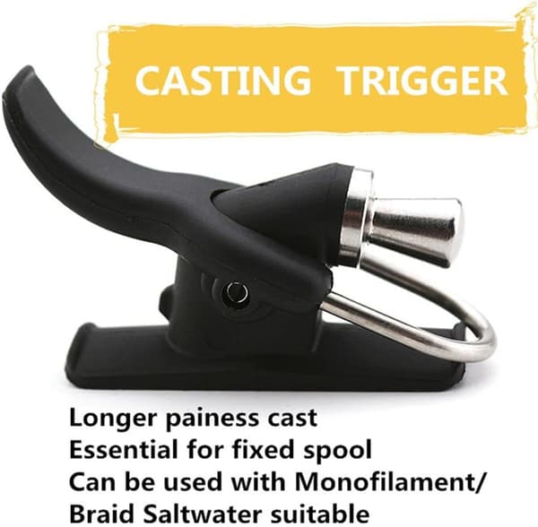 Clip Thumb Button Surf Casting Tool Breakaway Trigger Fast Spole