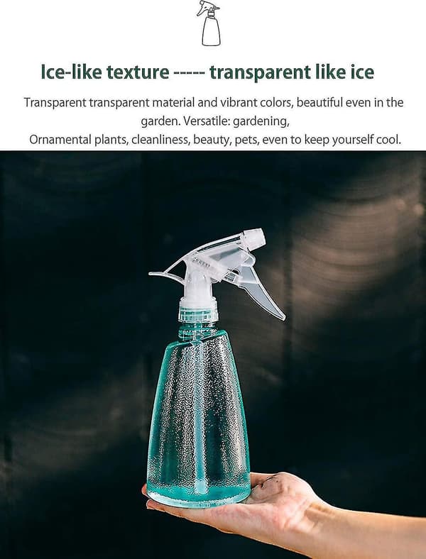 2 kpl 500 ml tyhjä suihkepullo uudelleenkäytettävä muovinen suihkepullo Wit