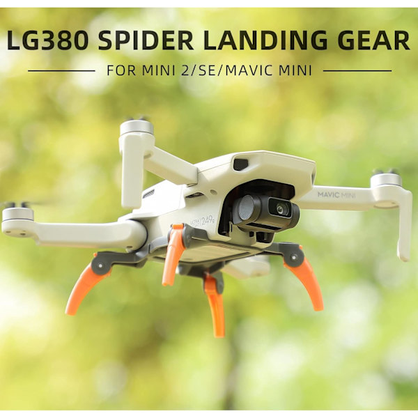 Landningsställ för DJI Mini 2/Mavic Mini SE/Mavic Mini Drone Tillbehör, Landningsställ Höjare Förlängningsfötter Landningsställ Förlängningsben för DJI Mavic Min