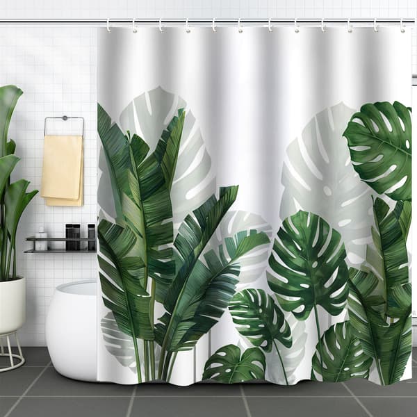 Bruseforhæng 180x200 Mildew Proof Badeforhæng Hvidt Bruseforhæng Mach