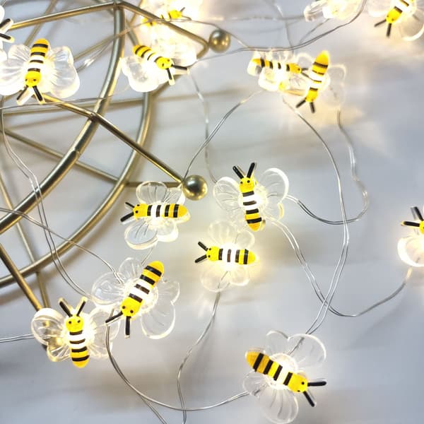 Streng af lys i form af bier 3M 30leds USB lysende net