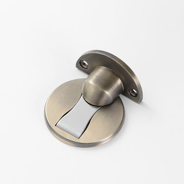 Magnetisk dørstopper, dørstopper støtte lås metal dørstop