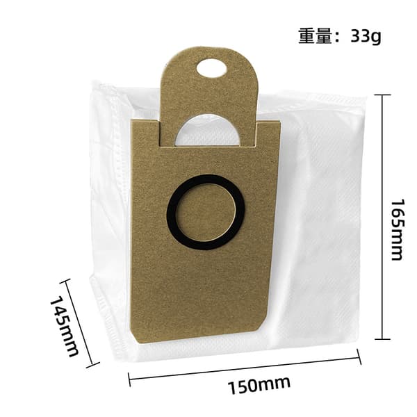 12-pack vattentäta dammsugarpåsar med stor kapacitet för M7 Pro, M8 Pro, M