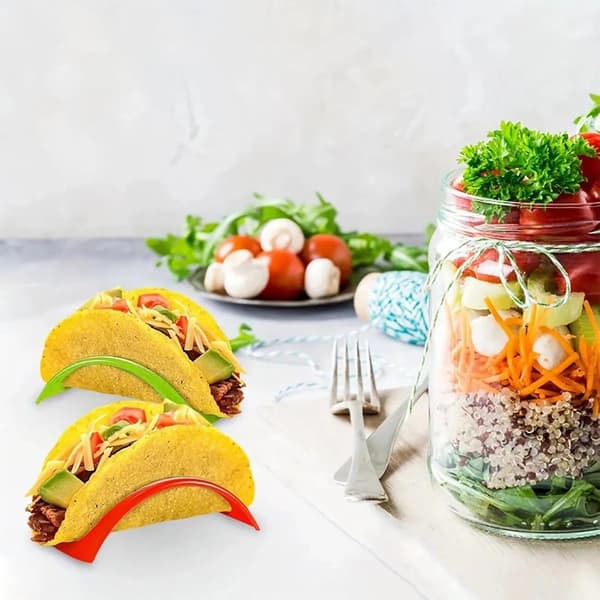 Sæt med 36 taco holdere med 36 stykker