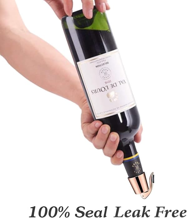Vinstoppare i rostfritt stål, 2-pack