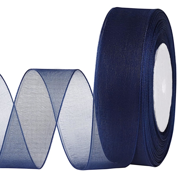25mm x 45m/Roll Shimmer Sheer Organza Ribbon, Sifonki Ribb