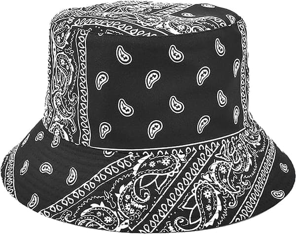 Leopard Bucket Hat for kvinner/menn, sammenleggbar Cheetah solhatt, bomull