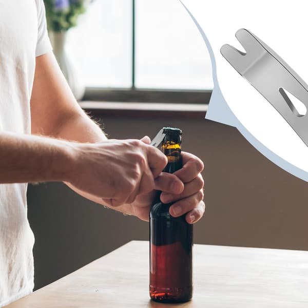 5 stk. Mini Lommestang i Rustfrit Stål Multifunktionelt EDC-værktøj