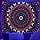 Blacklight Mandala Gobelin Gløder I Mørket, UV-reaktiv Bohemia