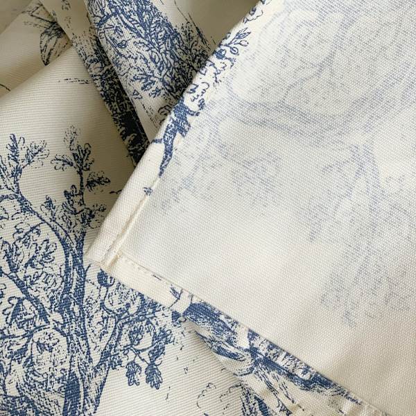 Glory Season Rustik Klassisk Fransk Landsby Print Linned Dug