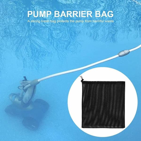 1 st Pump Filter Bag Med Dragsko, 45X45cm, Vattenpump Filter