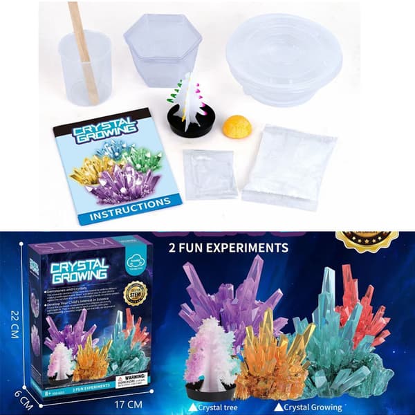 Kristall Odling Experiment Box STEM Leksak