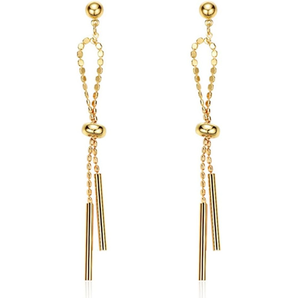 Øredobber, dinglende øredobber, elegante og fasjonable øredobber for kvinner, C