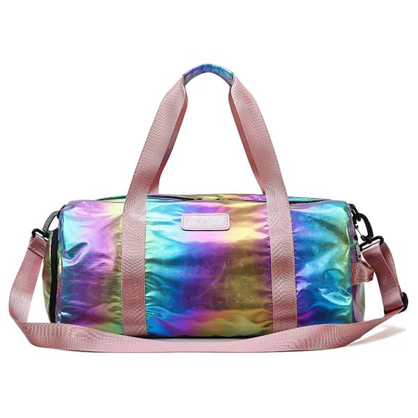 Gym Duffel Bag Kvinner Overnatting Medium Lett Foldbar Weekender Reise Lugg
