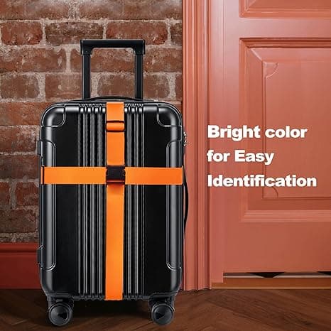 Resväskor Remmar Resväskor Remmar 4 Pack (Orange)