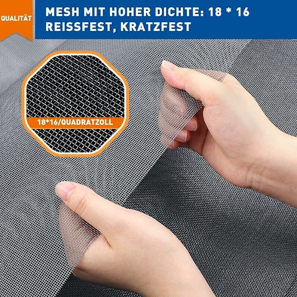 Myggenet Rulle 120 X 200 Cm, Myggenetstof Per Meter