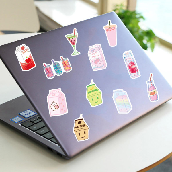 Kawaii Cute  Stickers 50PCS Kawaii Drink Stickers,Aesthetic Stickers,Japanese St