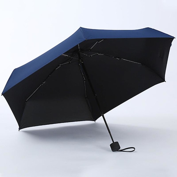 Liten mote mini lomme sammenleggbar UV-beskyttelse vanntett paraply