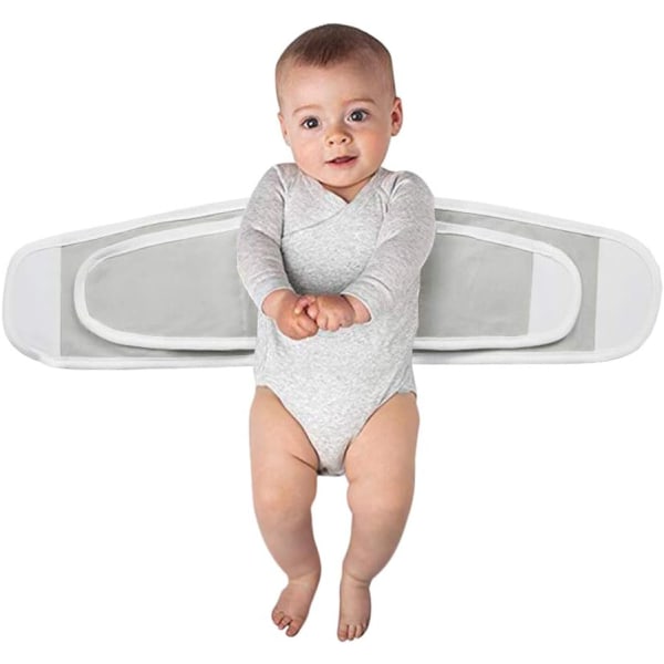 Baby Bedtime Aid Belte Wrap Teppe Dobbeltlags Swaddling Elastic
