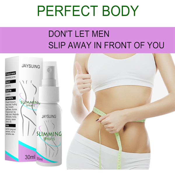 Gynecomastia Cellulite Reduceringsspray Viktminskning Ört Anti Cellulite Kroppsslankande Brännande 30ml