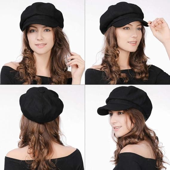Dame Newsboy hat sort