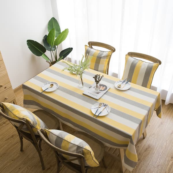 100*135CM Rektangulær Dug Ferie Dug Broderi Vi