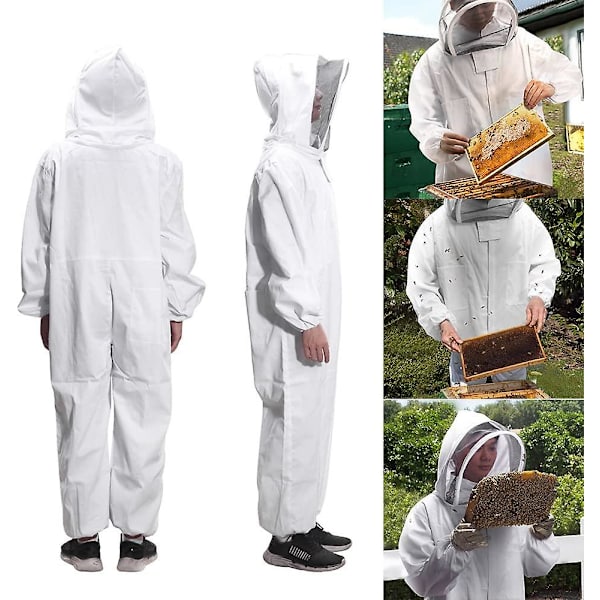 Biodlingsdräkt, biodlingsslöja med biodlingsdräkt passande